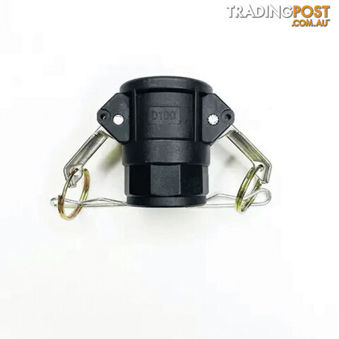 POLY CAMLOCK D.- FEMALE COUPLING TO FBSP THREAD – 25MM. XDPCD25/D100 (SOLD IN...