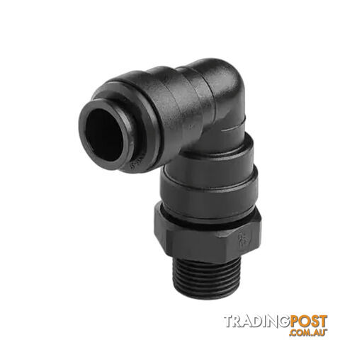 JG 12MM PLASTIC SWIVEL ELBOW MALE 1/2″ BSPT. PM091204E 800-02028