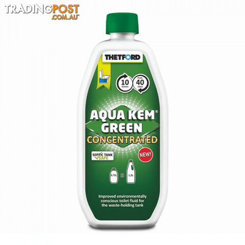 THETFORD AQUA KEM GREEN CONCENTRATED 750ML. 30645ZK 850-01035