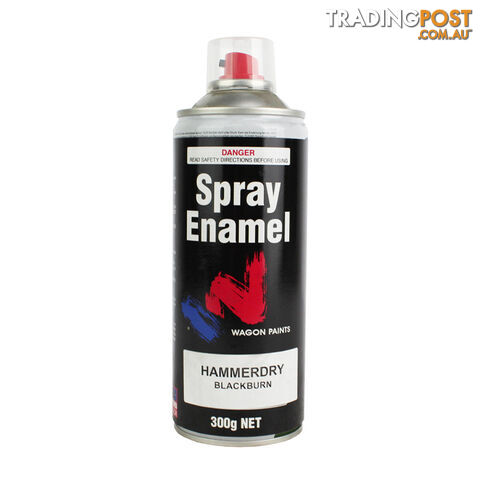 SPRAY PAINT TOUCH UP ENAMEL BLACKBURN/CHARCOAL 300G PSCCH