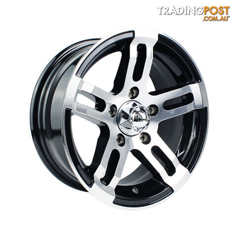 14 X 6&#8243; FORD ALLOY RIM MACHINED FACE ION20 WRF14A