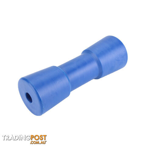 NYLON ROLLER SYDNEY ROLLER 6&#8243; 17MM BORE BLUE BRN109