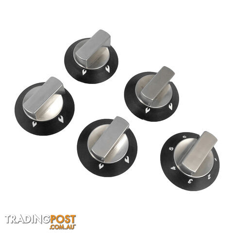 THETFORD CHROME COOKER KNOB 5PCS. SSPA0901.CR 700-04621