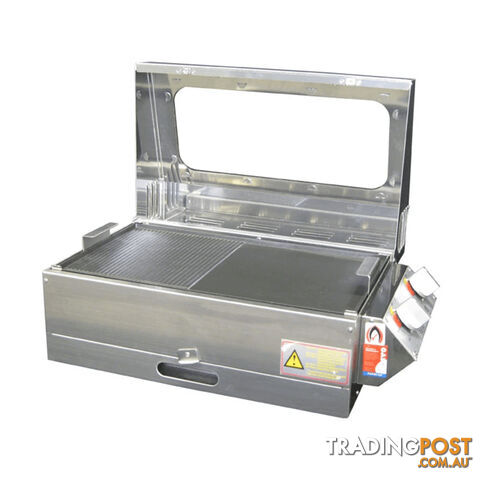 SIZZLER DELUXE 2.0 STAINLESS STEEL HOT PLATE ONLY. 700-05798