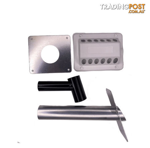 DOMETIC WHITE FLUE KIT 3776 +T-PIECE. 9620000522 700-03684