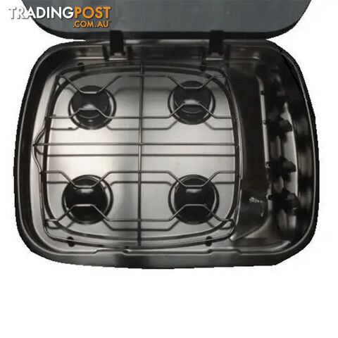 THETFORD GLASS LID T/S SPINFLO MK3 HOB 4 BURNER. SSPA0221 700-04199