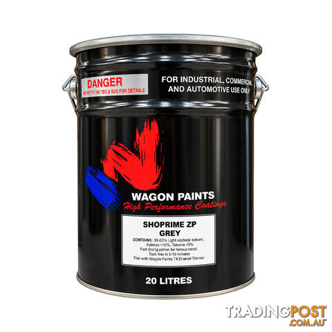 WAGON PAINTS SHOPRIME ZP ZINC PHOSPHATE SHOP PRIMER 20L PPG20W