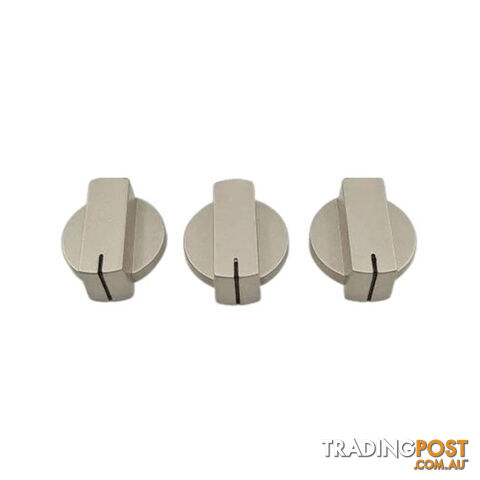 THETFORD SPARE PART – STRAIGHT KNOB MATT NICKEL (3PC). SSPA0911.MNK 700-91202