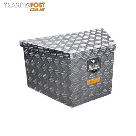 ALUMINIUM TOOL BOX DRAW BAR MOUNTED 865 X 485 X 460MM ATBDB485