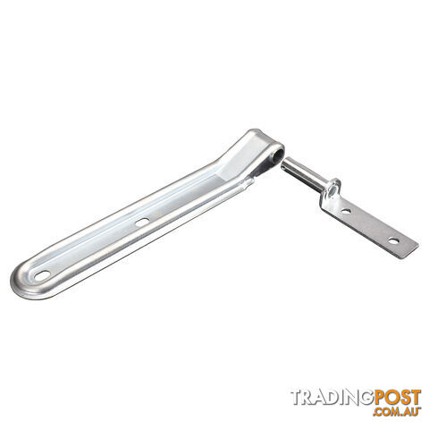 DROP SIDE HINGE 57 X 330MM ZINC PLATED BOLT ON DSH57330Z