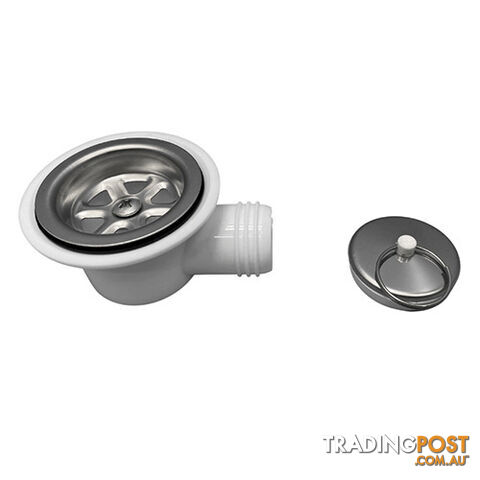 SMEV PLUG & WASTE KIT 90 DEGREES 25MM. AC530PIL0000 800-04996