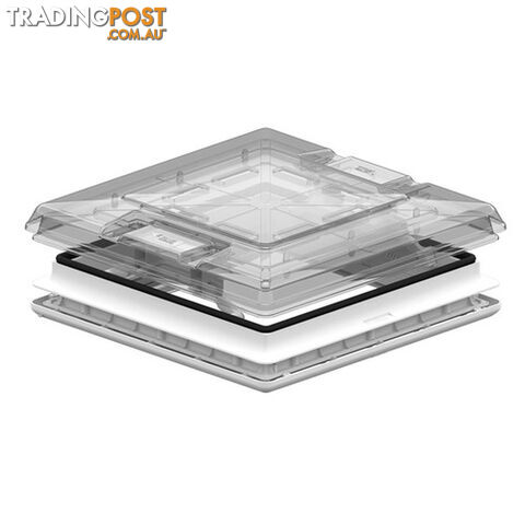 FIAMMA COMBI HATCH 50 X 50 VENT 50 CRYSTAL NEUTRAL W/ROLLER BLIND SYSTEM....