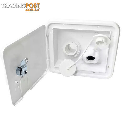 JAYCO WATER FILLER CAP & LANYARD T/S JAYCO SINGLE & DUAL LOCKABLE FILLER. C6477C...