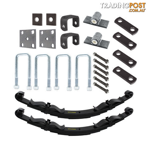 OFF-ROAD REBOUNCE SPRING SET WITH FITTINGS 60 X 7MM ORSS