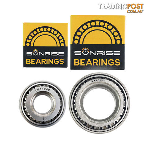 LM HOLDEN TRAILER BEARING SET CUP &#038; CONE NO: 11910/49 &#038; 67010/48 BSLM