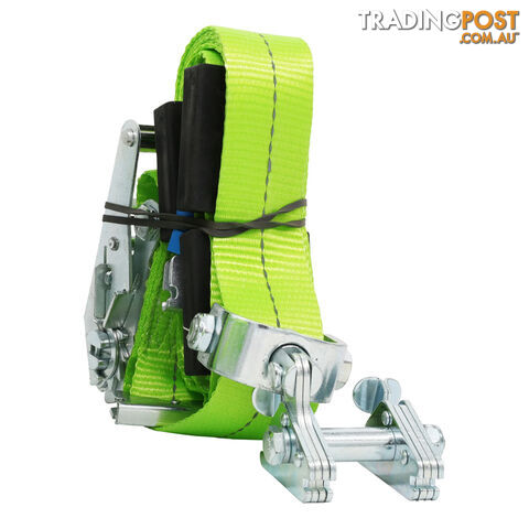 E-TRACK WHEEL TIE DOWN STRAP 3.65M LONG SINGLE UNIT RW32 LLRW32