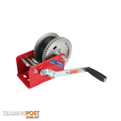 HAND WINCH 1800LBS (817KG) TWO SPEED 8M STRAP HBW1800S