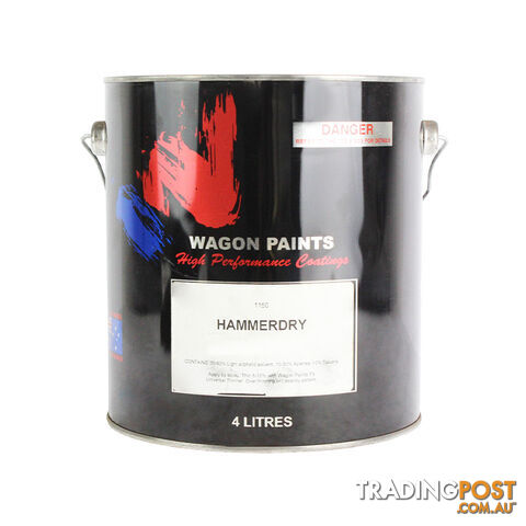 WAGON PREMIUM HAMMERTONE PAINT PACIFIC BLUE/DARK BLUE 4L PHB4W