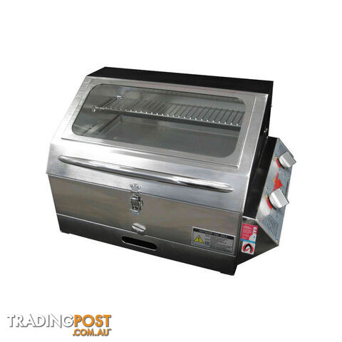 GALLEYMATE 1100 2BNR BBQ WITH HOOD – GRILL & SOLID PLATE. GM1100 700-05650 - photo 1 of 1