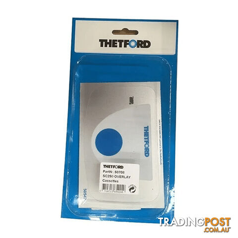 THETFORD CONTROL PANEL OVERLAY FOR C250. 50708 850-01595