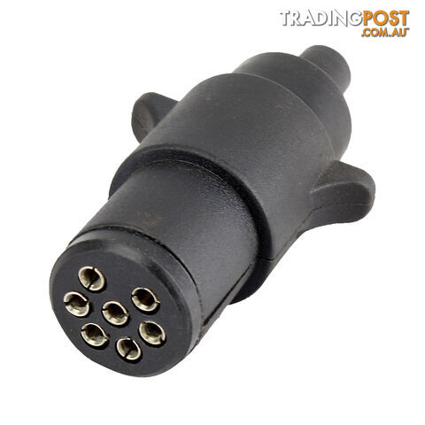 7 PIN FEMALE ROUND PLUG (QLD/WA) P7PRS