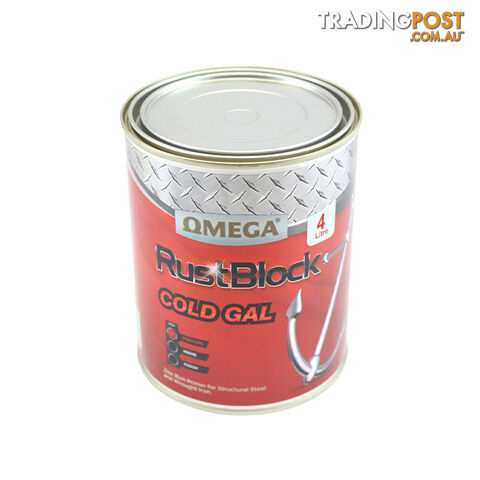 OMEGA RUST BLOCK COLD GAL 4L RBCG4L