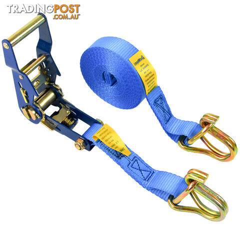 RATCHET TIE DOWN STRAPS HOOK AND KEEPER STYLE RTDHK