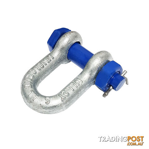 D SHACKLE SAFETY GALVANISED RATED DSRSG