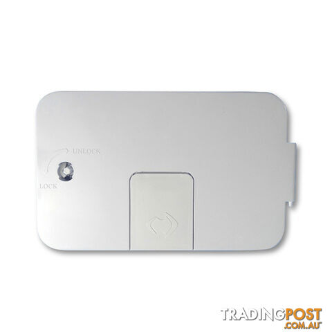 DOOR SET FOR WATER FILLER INLET – WHITE. XC9DOOR01 800-01091