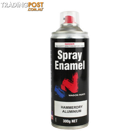 SPRAY PAINT TOUCH UP ENAMEL ALUMINIUM/SILVER 300G PSCSH