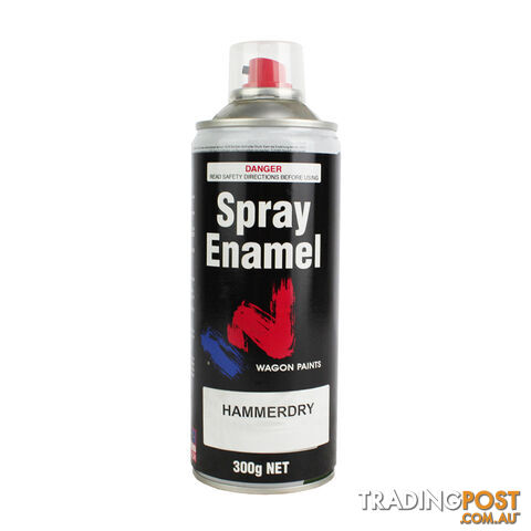 SPRAY PAINT TOUCH UP ENAMEL OUTBACK BLACK/DARK CHARCOAL 300G PSCDCH