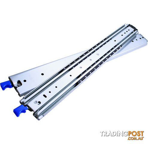 DRAWER SLIDES HEAVY DUTY LOCKING 227KG RATING DSHDLK