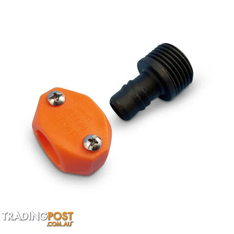 HOSE FIXER MALE HOSE MENDER PLASTIC. A01-0050VP 800-00552