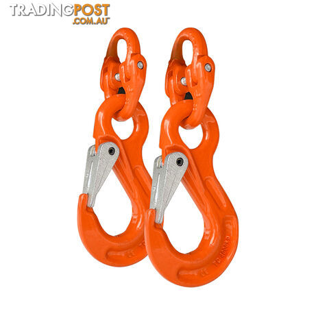 G80 VEHICLE CHAIN SAFETY HOOK HAMMERLOCK AND EYE SLING HOOK SET ADR APPROVED AND TESTED LCHSG80