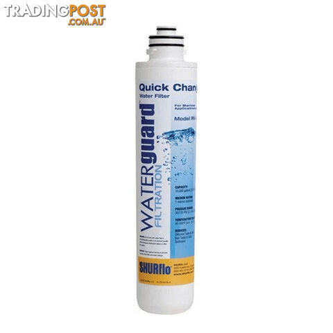 SHURFLO REPLACEMENT WATER FILTER CARTRIDGE RV-QDRF-A T/S 800-00600. 155785-38...