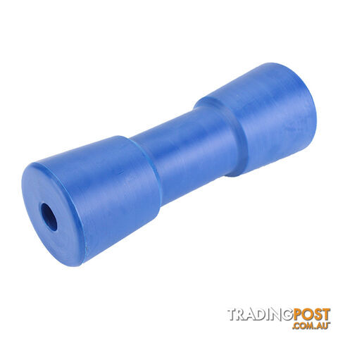 NYLON ROLLER SYDNEY ROLLER 8&#8243; 17MM BORE BLUE BRN110