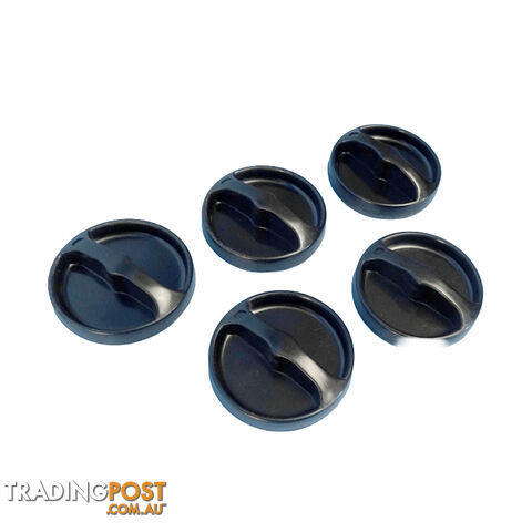 THETFORD CONTROL KNOB FOR 2B/4B HOB + COMBO UNITS (SET OF 5 KNOBS). SSPA1206.BK...
