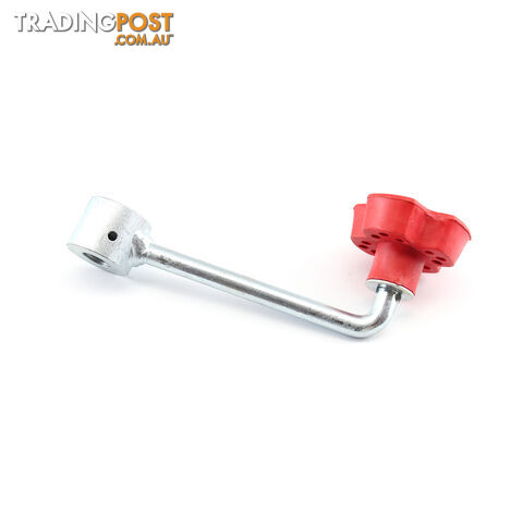 SPARE HANDLE FOR JOCKEY WITH PLASTIC KNOB ZINC JWHZPH