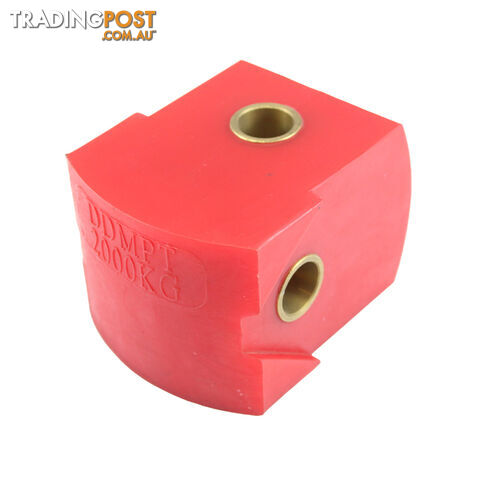 POLY BLOCK FOR OFF-ROAD TRAILER COUPLING RED REPLACEMENT PBOFC