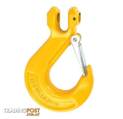 CLEVIS LIFTING HOOK WITH LATCH 13-8 RATED 5300KG CSHL13