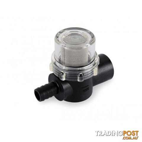 SHURFLO TWIST ON FILTER WITH 1/2″ BARB INLET. 255-223 800-00312