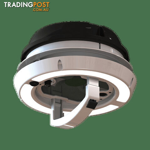 MAXXFAN DOME PLUS WITH LED & SLEEVE – BLACK. 00-03810B 650-03112