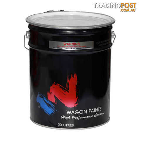 WAGON PREMIUM HAMMERTONE PAINT ALUMINIUM/SILVER 20L PHS20W