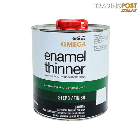 OMEGA ENAMEL THINNER 4L TE4L