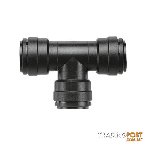 JG PLASTIC 12MM TEE CONNECTOR. PM0212E 800-02008
