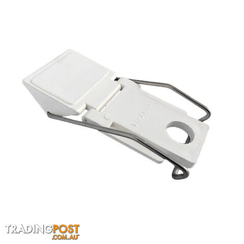 FIAMMA BI-POT WHITE LOCKING SIDE HINGE. 98659-022/OLD00925A01BORC 850-00612