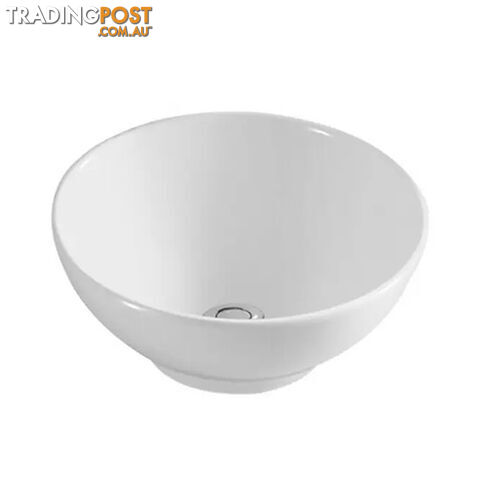 CERAMIC BATHROOM ROUND BASIN (320X320X145MM) – GLOSS WHITE. W1123 800-06350