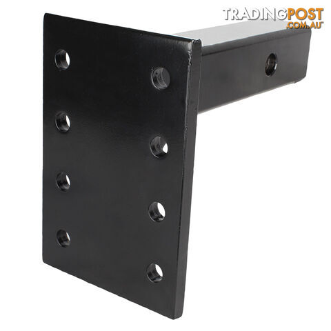 PINTLE HOOK RECEIVER ARM 8 HOLE SOLID SHANK PHR8H