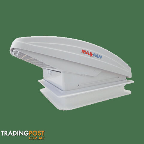 MAXXFAN DELUXE WITH RAIN DOME,T/STAT AND MANUAL LIFT.356MM X 356MM.00-05100KIA...