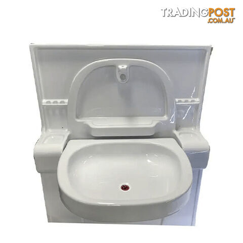 VT90 BATHROOM MODULE-LOWER BASIN SECTION 820 X 670 X 160MM. 800-06650